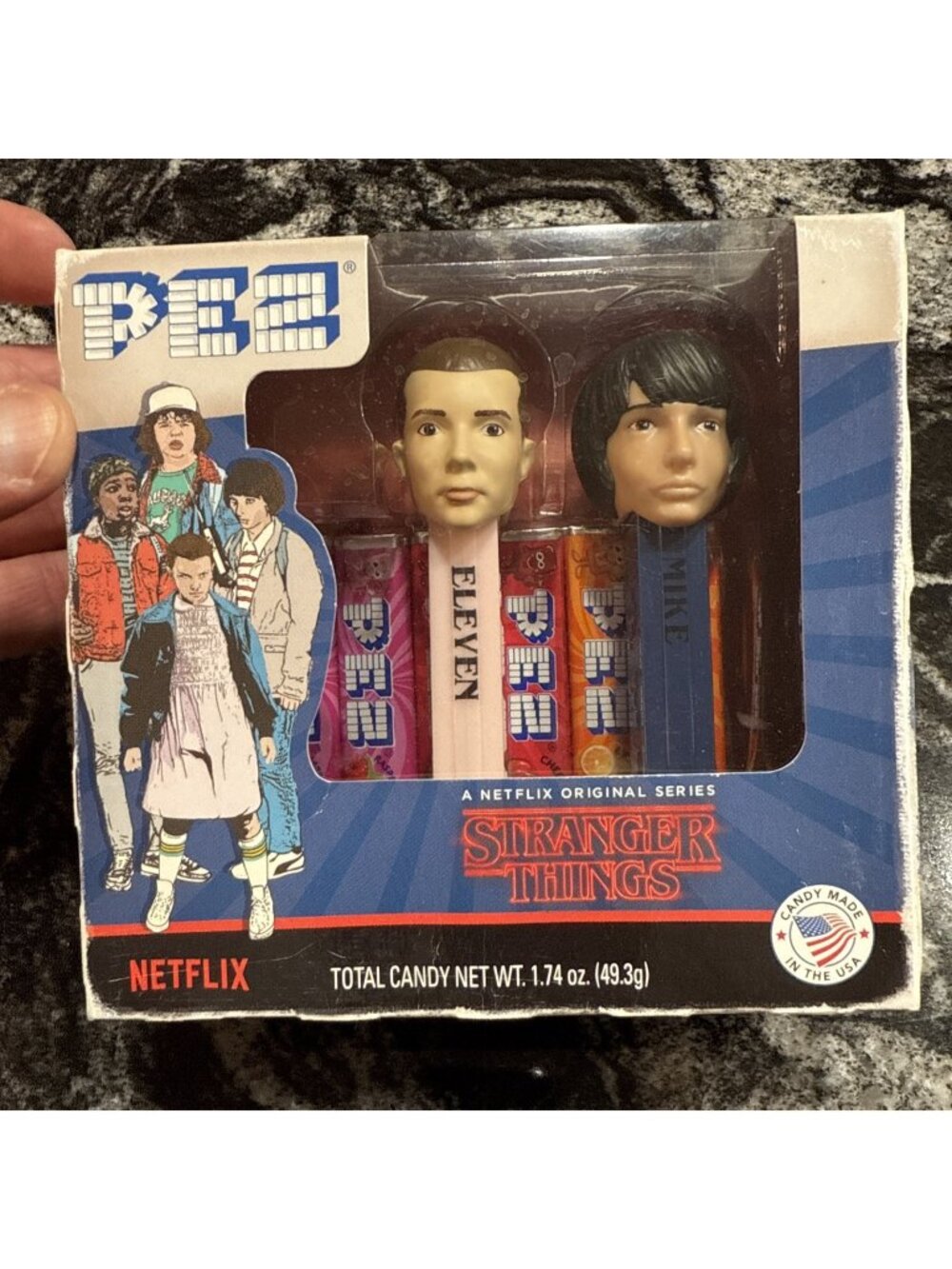 Netflix Stranger Things Eleven Mike Pez Dispensers New in Original Box